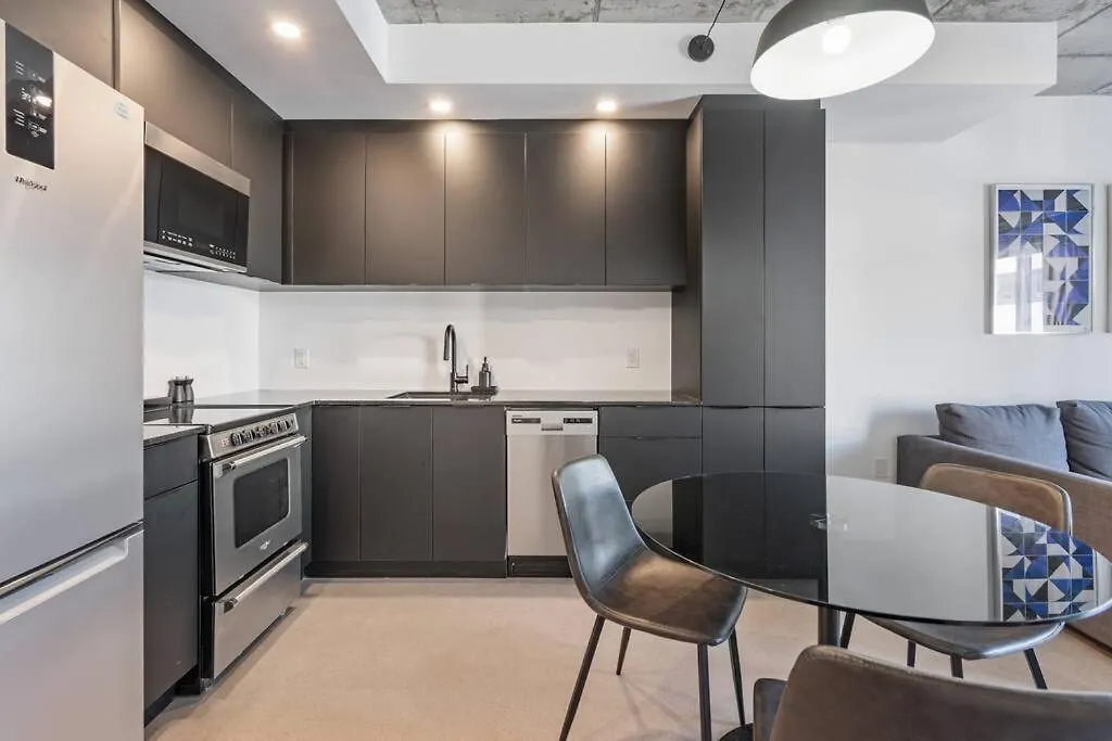 아파트 Initial / Espace M / Centre-Ville De Quebec